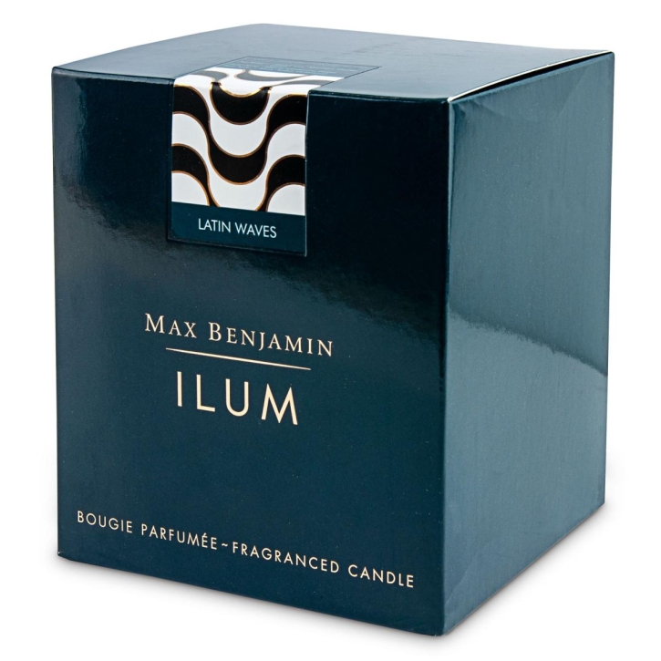 Duftkerze Latin Waves 715g in Geschenkverpackung - Max Benjamin - ILUM