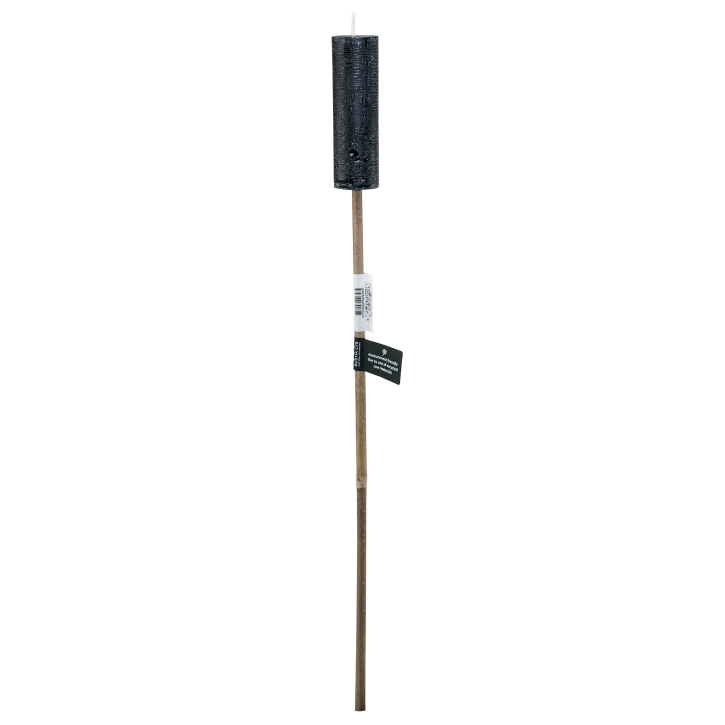 Garten-Fackel Kerze Schwarz Ø 3,8 cm / 63 cm