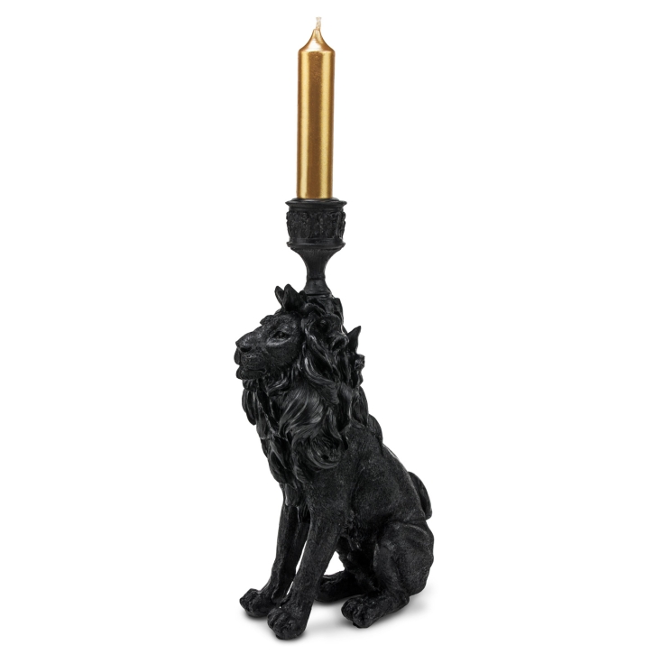 Kerzenständer Löwe für Stabkerzen 27cm
